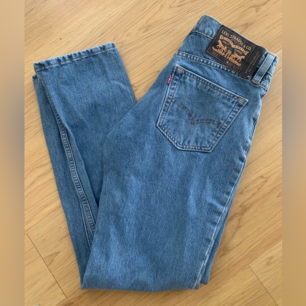 Men’s 511 Original Riveted Levi’s. Size w30 L32